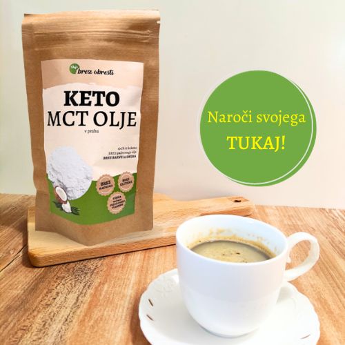 MCT olje v prahu in kava