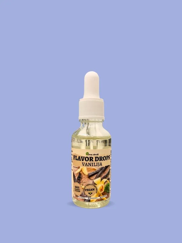 Flavor drops vanilija