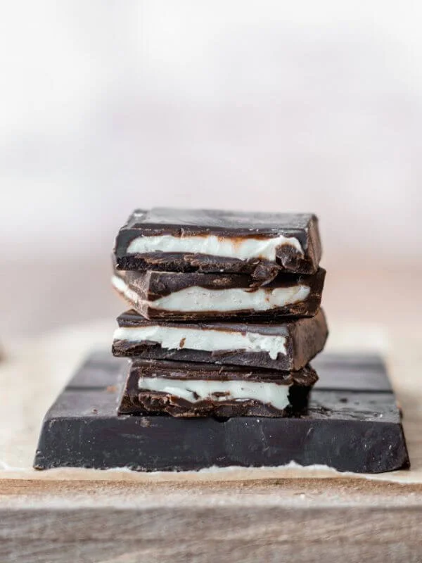 Temna čokolada s pomarančnim polnilom s sladilom