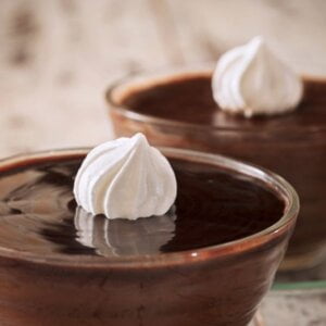 nizkokalorični čokoladni puding
