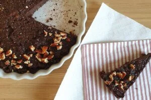 Čokoladna KETO tortica brez peke