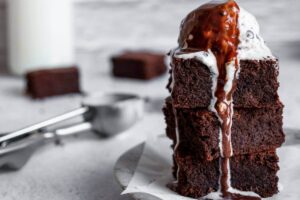 LCHF browniji iz lešnikove moke