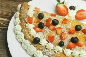 LCHF pohorska omleta