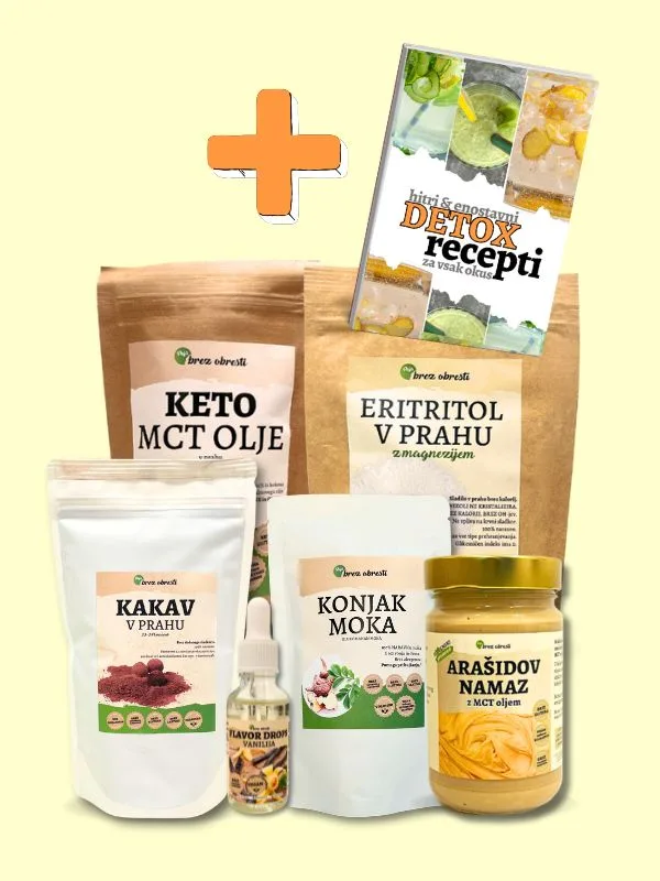 DETOX paket + knjižica receptov