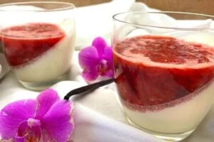 KETO vanilijev puding