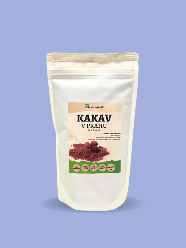Kakav v prahu brez dodanega sladkorja Pajs brez obresti
