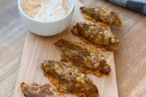 KETO avokado ocvrtki