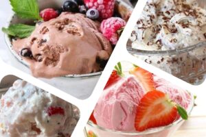 Domači sladoledi brez dodanega sladkorja