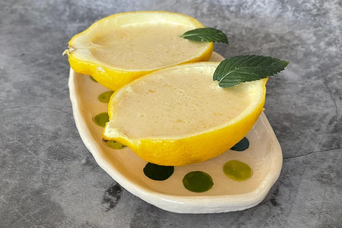 Keto Limonin puding