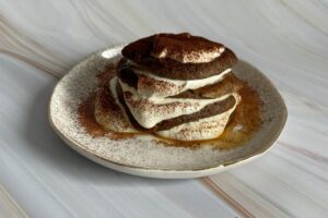 LCHF Tiramisu palačinke