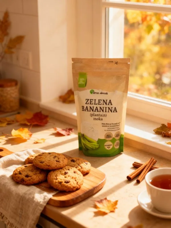 Zelena bananina moka Pajs brez obresti