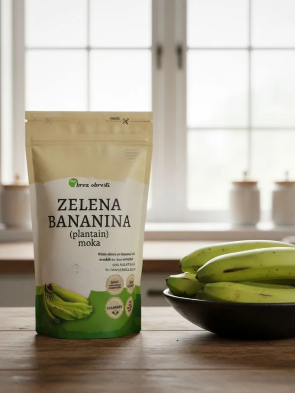 Zelena bananina moka Pajs brez obresti