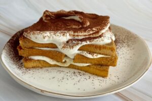 Toast tiramisu