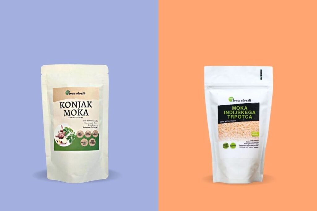 Konjak moka in moka iz indijskega trpotca