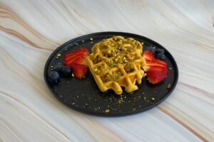 LCHF Vaflji s pistacijo