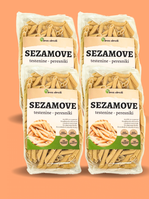 Testenine iz sezamove moke - pereseniki