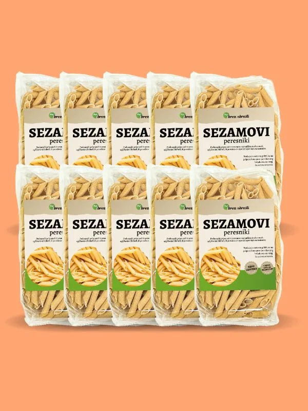 MEGA PAKET: Sezamovi peresniki 10 x 250g