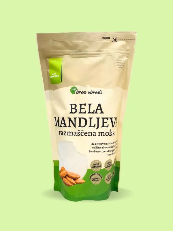 Mandljeva moka brez glutena 500g Pajs brez obresti