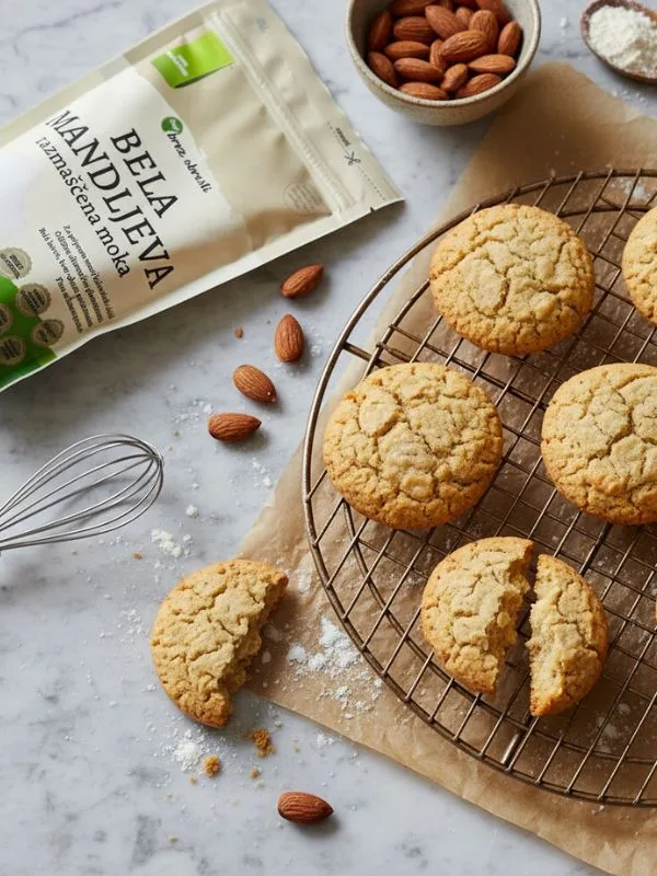 Pajs brez obresti Mandljeva razmaščena moka