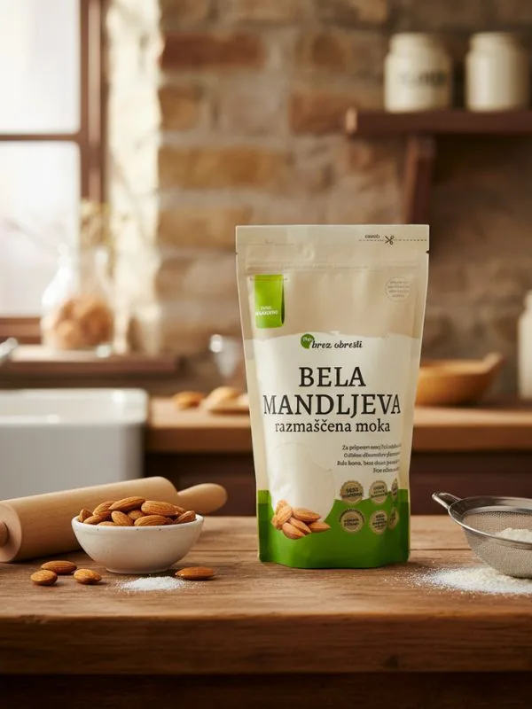 Pajs brez obresti Mandljeva razmaščena moka