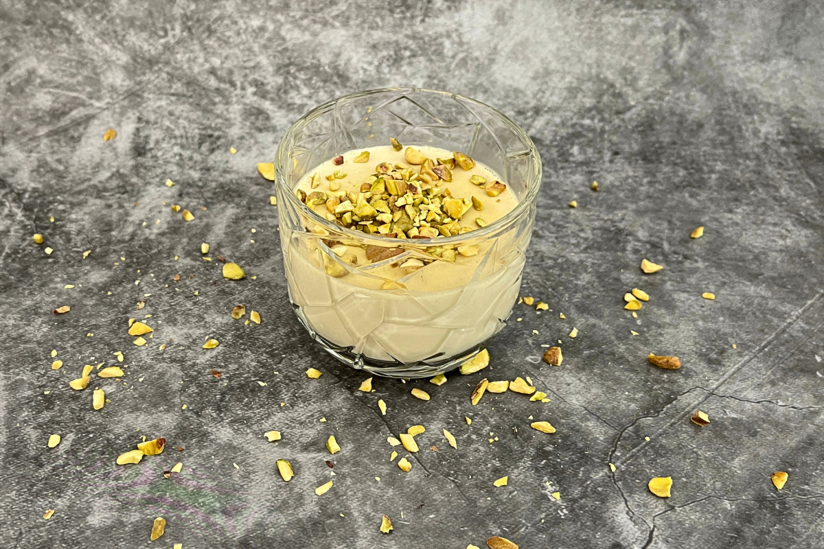 Pistacijeva panna cotta