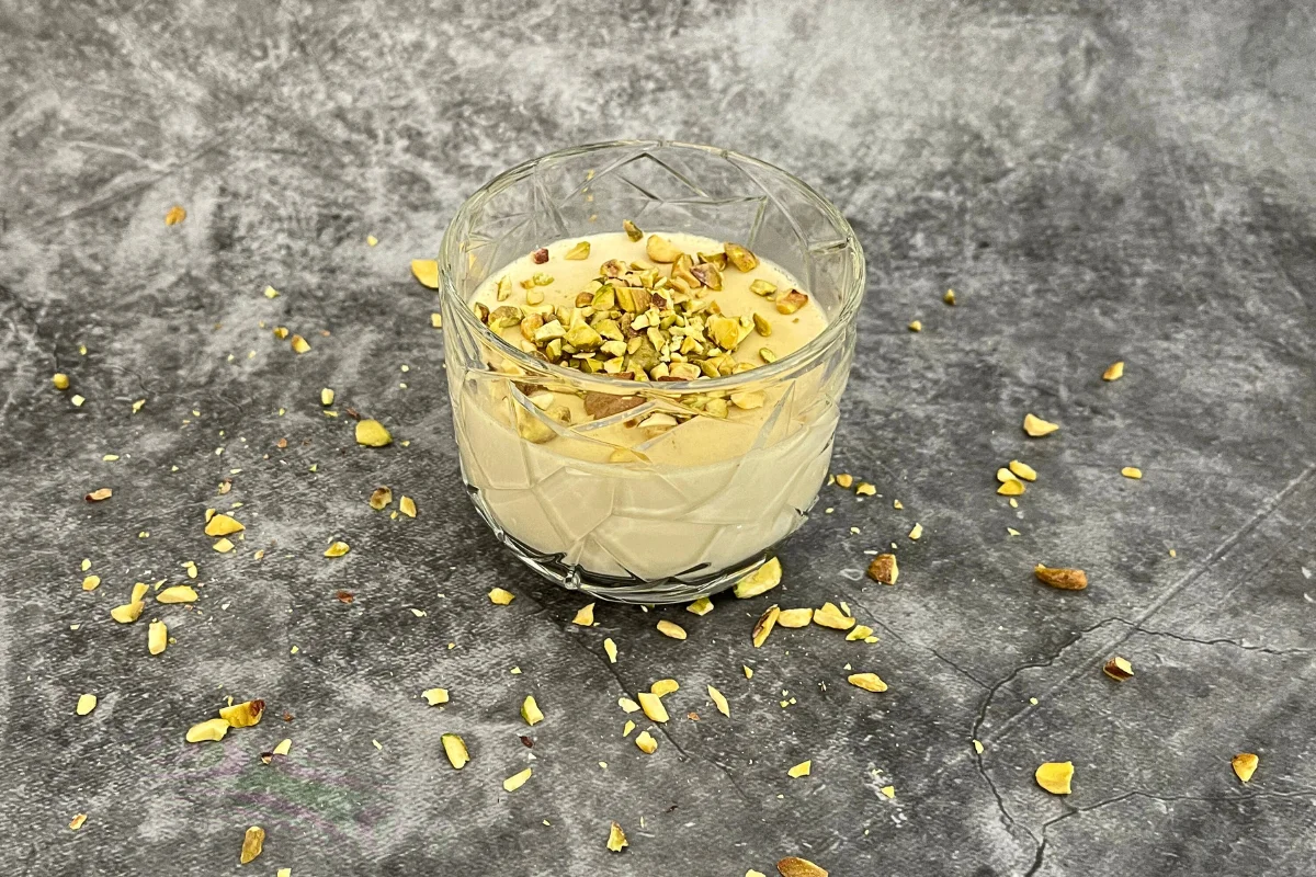 Pistacijeva panna cotta