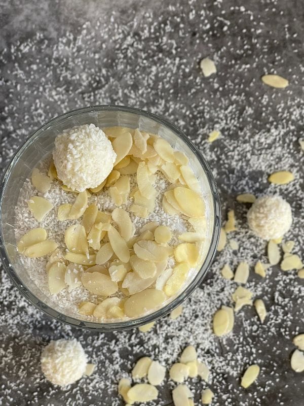 Raffaello puding paket