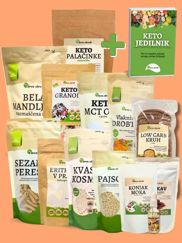 KETO DIETA – paket z jedilnikom