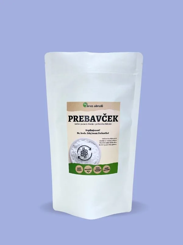 PREBAVČEK – Inulin v prahu iz cikorije (prebiotična vlaknina)