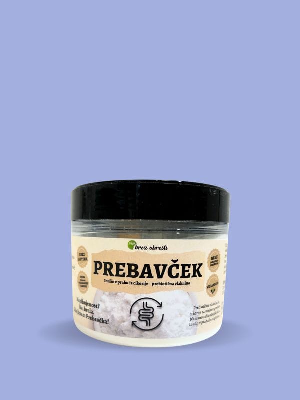 PREBAVČEK – Inulin v prahu iz cikorije (prebiotična vlaknina)