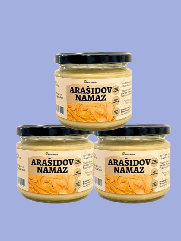 Arašidov namaz – 100% naravno 2+1 GRATIS