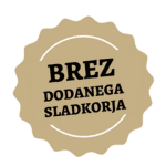 Brez dodanega sladkorja