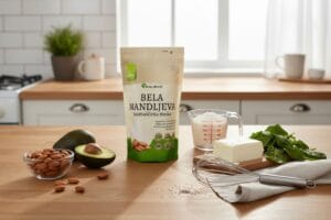 Pajs brez obresti Mandljeva razmaščena moka