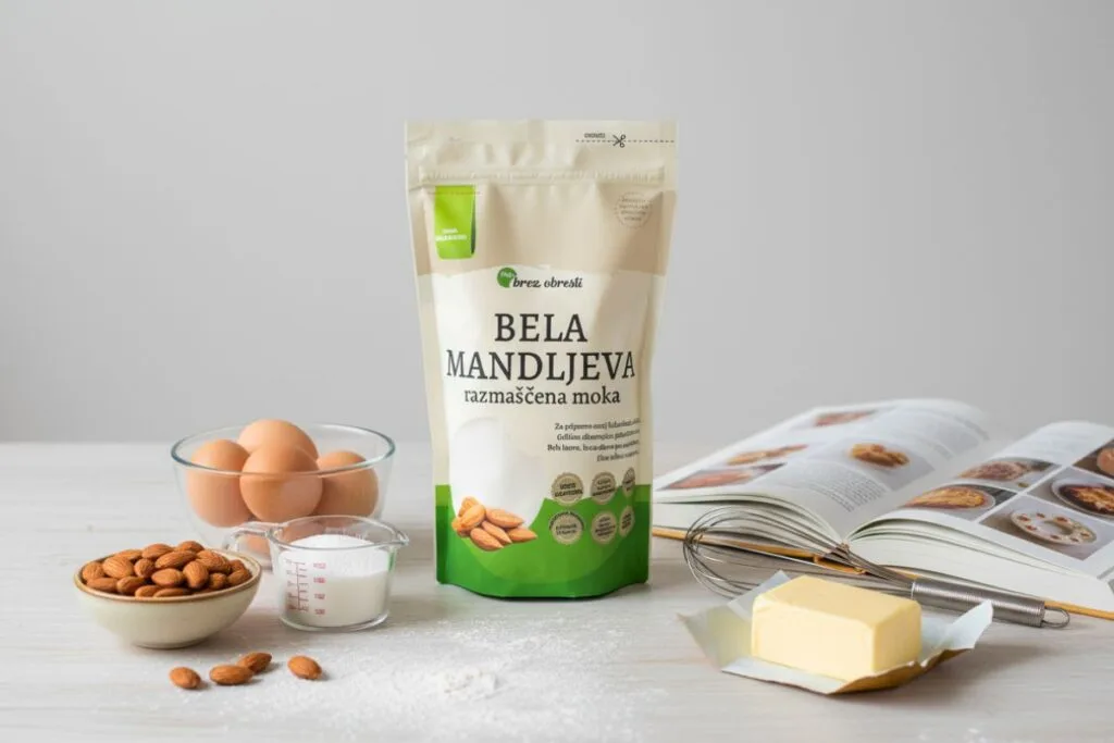 Pajs brez obresti Mandljeva razmaščena moka