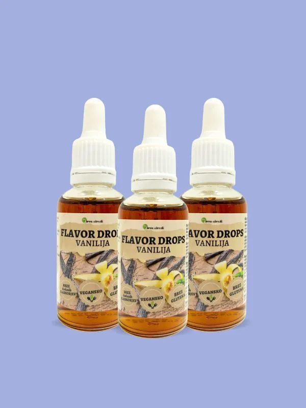 Flavor drops vanilija 2+1