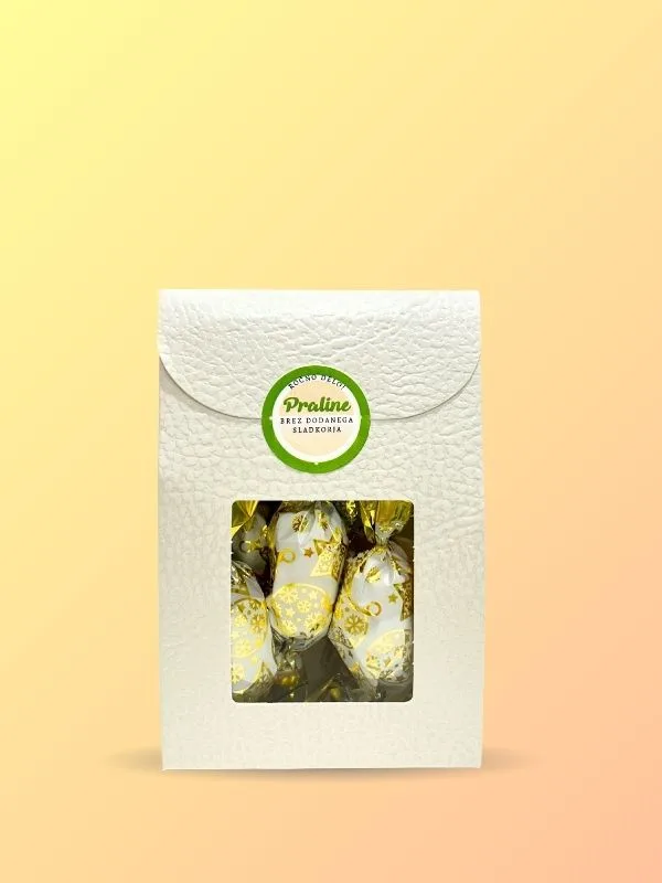 Nougat čokolada praline brez dodanega sladkorja 65g