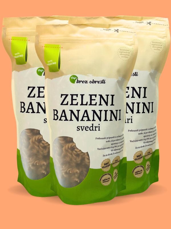Zeleni bananini – svedri 2+1 GRATIS