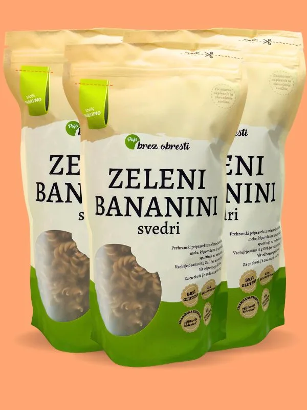 Zeleni bananini – svedri 2+1 GRATIS