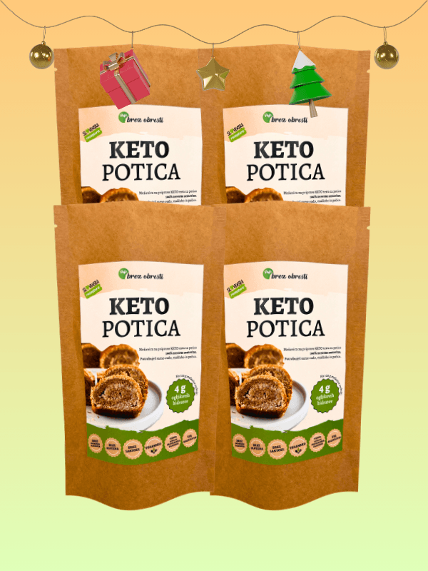 2+2 KETO potica