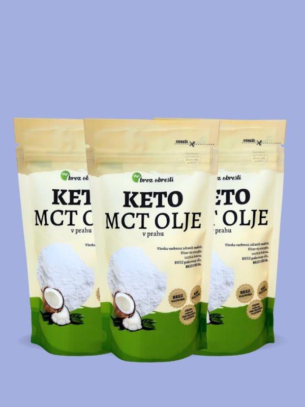 MCT olje v prahu – KETO 2+1 GRATIS