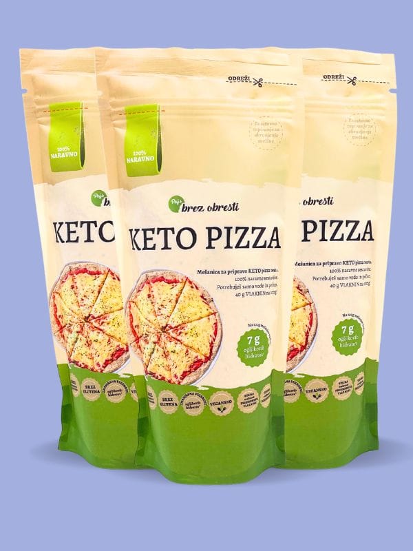 KETO PIZZA 2+1 GRATIS