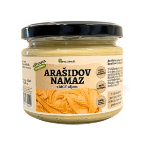 arašidov namaz z MCT oljem
