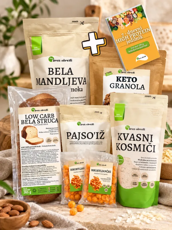 HIGH PROTEIN – paket z jedilnikom