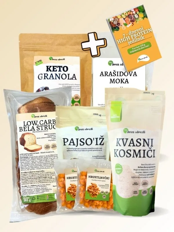 HIGH PROTEIN – paket z jedilnikom