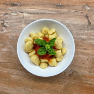 keto njoki paradižnik