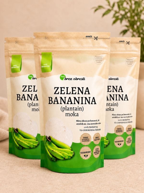 Zelena bananina moka 2+1 GRATIS