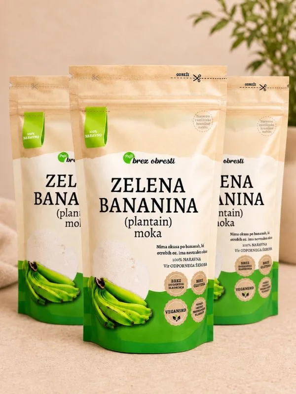 Zelena bananina moka 2+1 GRATIS