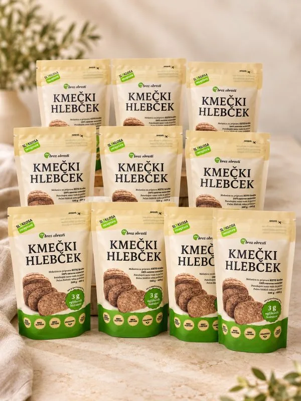 MEGA PAKET: Kmečki hlebček brez obresti 10x